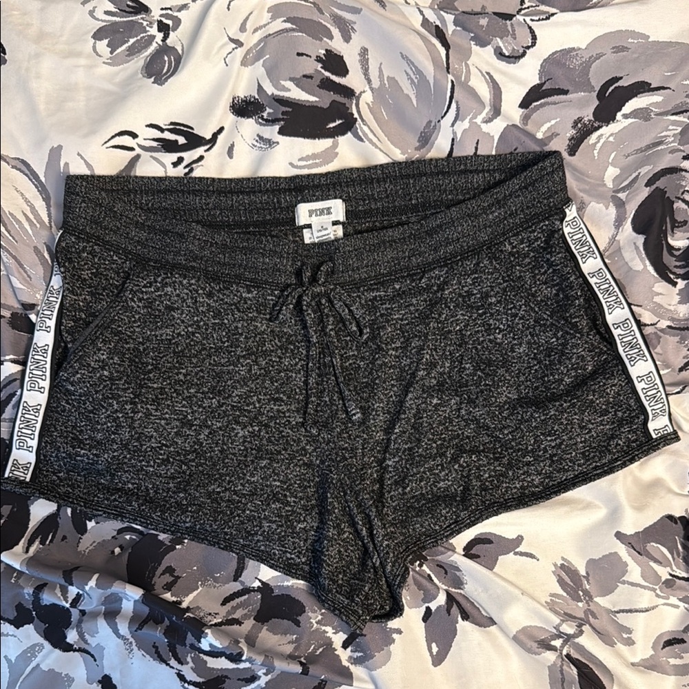 PINK Victoria's Secret Charcoal Lounge Shorts
